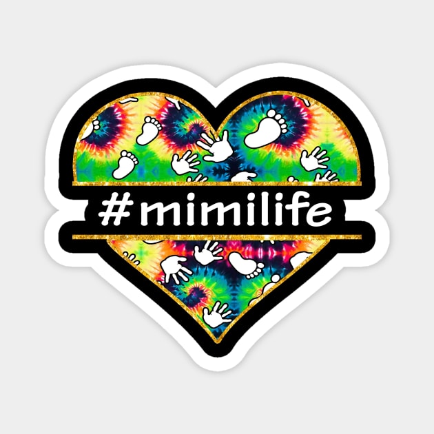 Hippie Heart Mimi Life Magnet by gotravele store