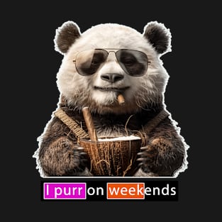 Panda Weekend T-Shirt