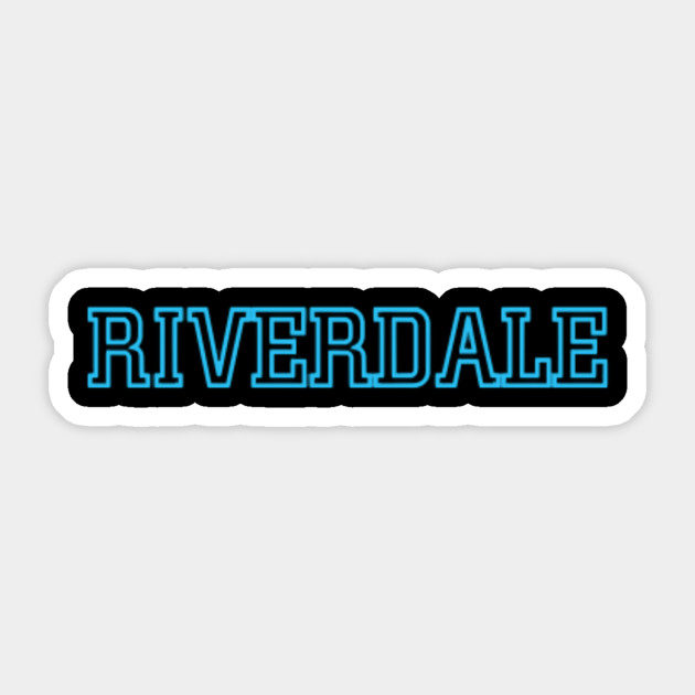 Riverdale Logo T Shirt Classique Riverdale Logo Classique Sticker Teepublic