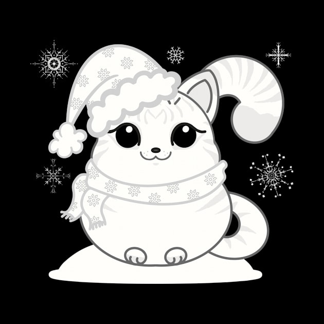 Snow Kitty by LS Artz