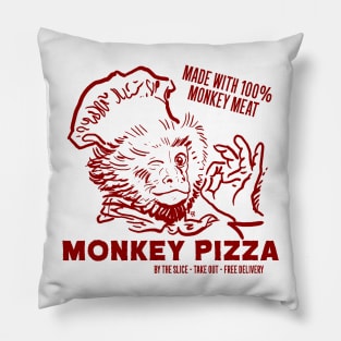 Monkey Pizza Pillow