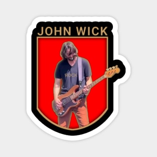 John Wick Guitarist Lagend Magnet