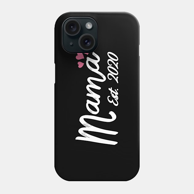 Mama Estimated 2020 - Cute & Awesome New Mom, Promoted To Mom, Mother's Day Gift, Womens Phone Case by Art Like Wow Designs