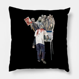 Zombies Voting Pillow