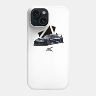 toyota supra a80 deep blue Phone Case