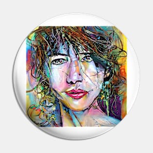 Colorful Sophie Marceau Pin