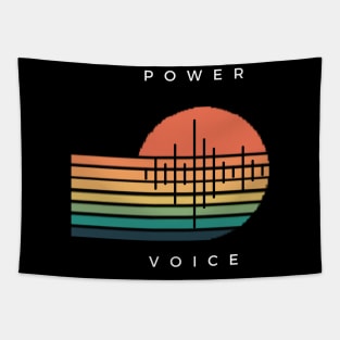 Power Voice Tapestry