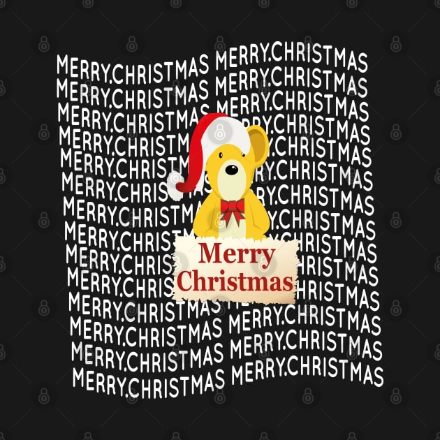 Bear - Merry Christmas by TOPTshirt