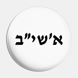 1312 (Hebrew numerals) Pin