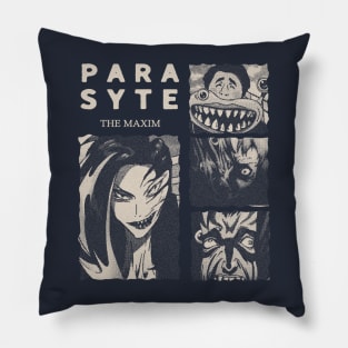 Parasyte The Maxim Gloomy Halftone Fanart Design Pillow