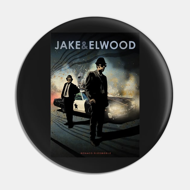 Jake & Elwood - Dodge Monaco bluesmobile - Car Legends Pin by Great-Peoples