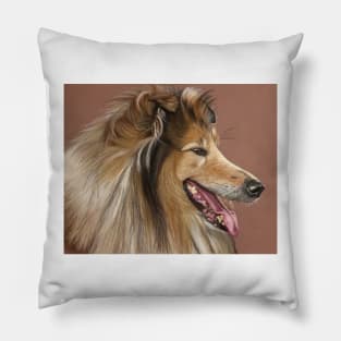 "Katou" by Zelmi Fine Art Pillow