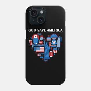 God Save America Phone Case