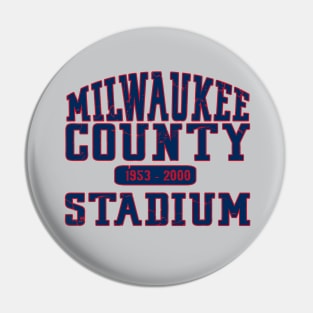 Milwaukee County Stadium Pin