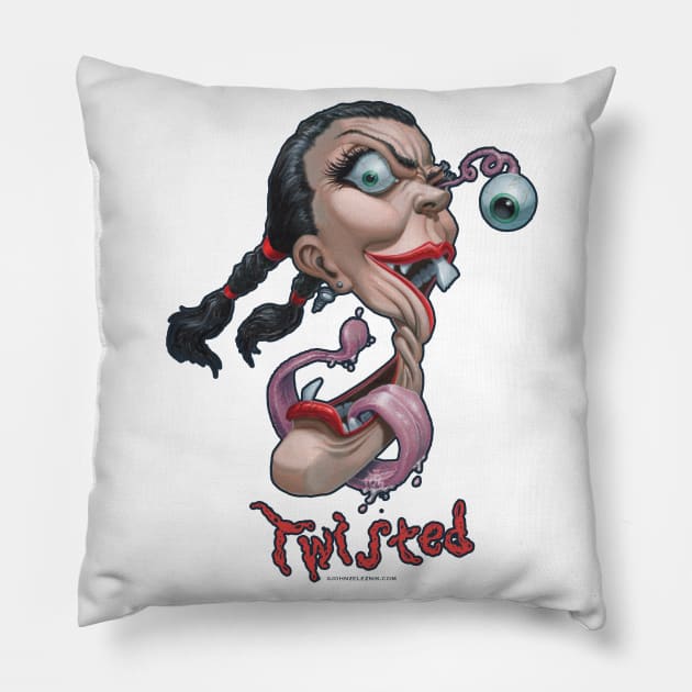 Twisted Pillow by Zeleznik