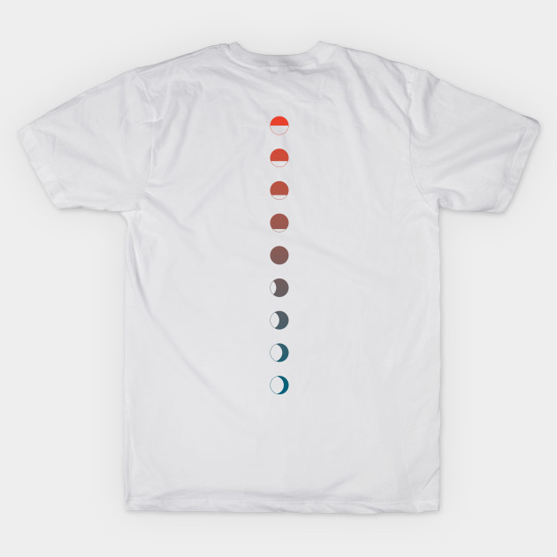 Sunset to Moonrise (Back Design) - Sky - T-Shirt