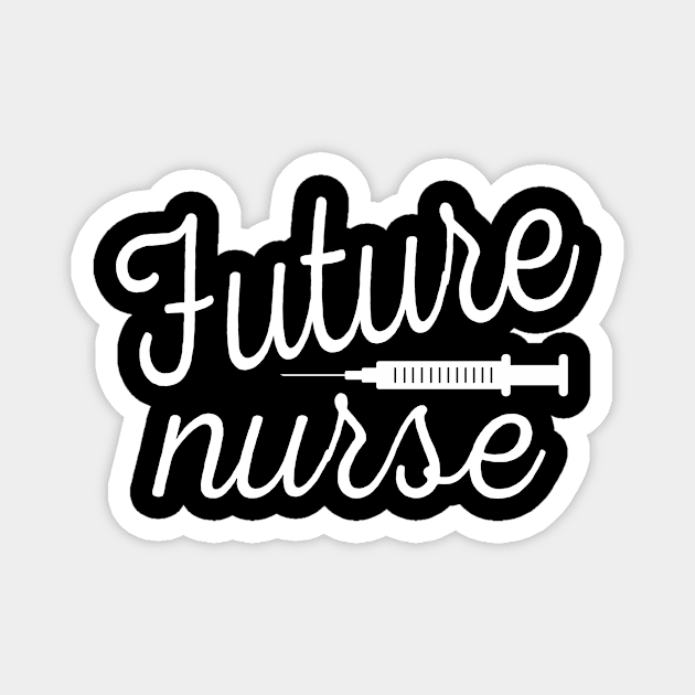 Future Nurse Graduation Gift Magnet by Salimkaxdew