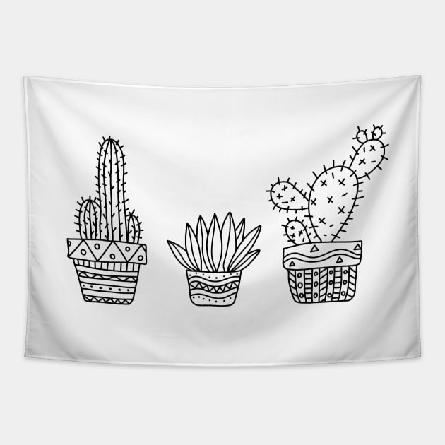 Cactus Tapestry by valentinahramov