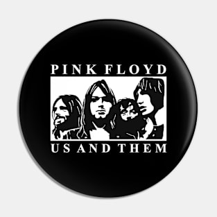 PINK FLOYD /// Retro aesthetic fan design Pin