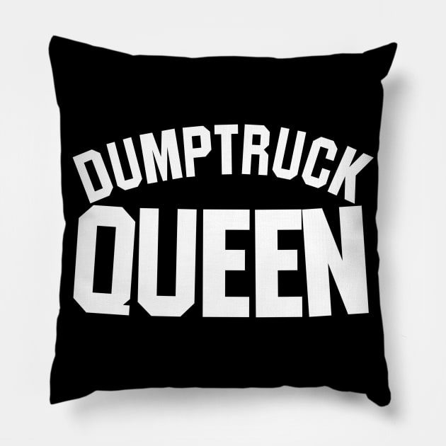 Dumptruck Queen Pillow by blueversion