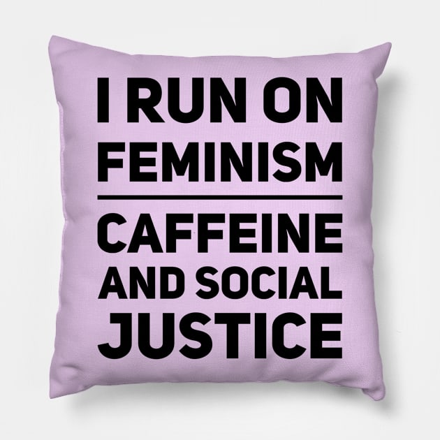 womens rights Pillow by Pinkfeathers