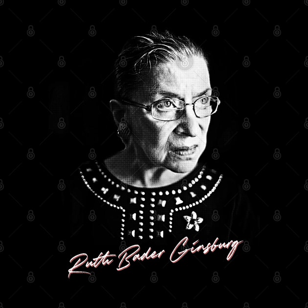 Ruth Bader Ginsburg - Feminist Queen Design by DankFutura