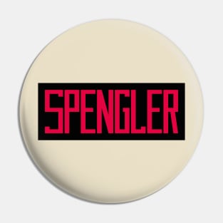 Spengler Name Badge (Ghostbusters) Pin