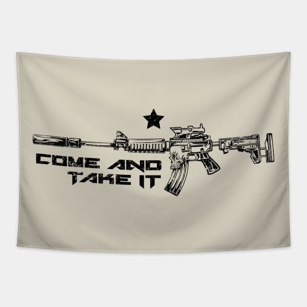 Come and Take It - Distressed Tapestry by LiberTeeShirts