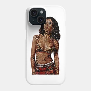 Abstract Jhene Aiko Phone Case