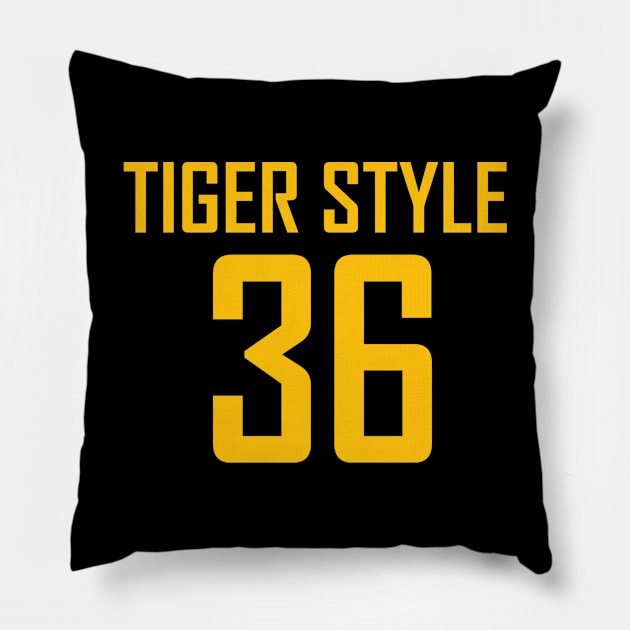 Wu Tiger Style Pillow by hitman514