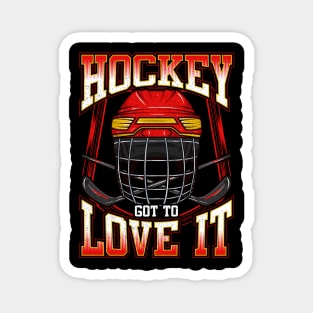 Hockey! Got to love it Magnet