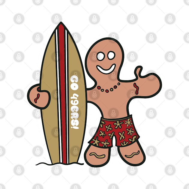 Surfs Up for the San Francisco 49ers! by Rad Love