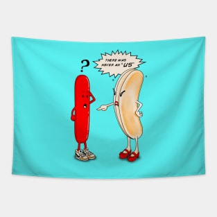 SAUSAGE & BUNS L.Q. Tapestry