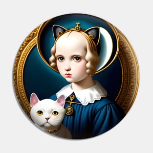 Cats of the Occult VII Pin