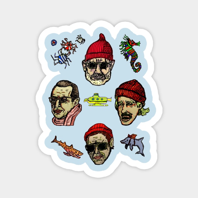 LIFE AQUATIC Magnet by MattisMatt83