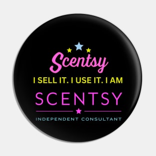 i sell it. i use it. i am scentsy independent consultant Pin