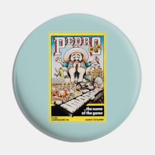 Pedro - Commodore 64 Cover Art Pin