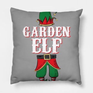 Garden Elf - Christmas Gift for Gardeners graphic Pillow