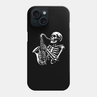 dead saxophonist Phone Case