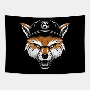 Animal Liberation Front - Vegan Fox Tapestry