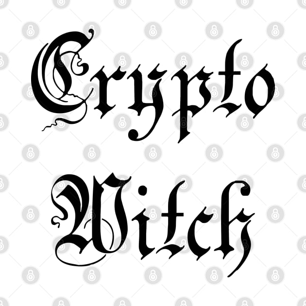 Crypto Witch by TraditionalWitchGifts