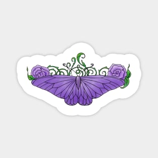 Purple Butterfly Magnet