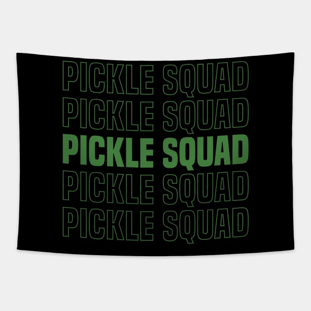 Pickle Squad Tapestry by morningmarcel