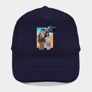 Indiana Jones and Marion Ark Searching Hat