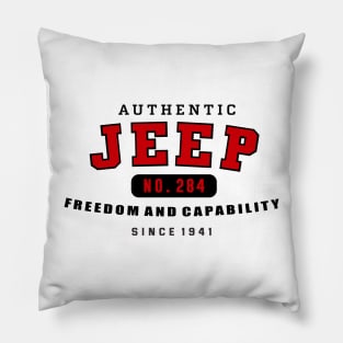 Authentic Jeep Pillow