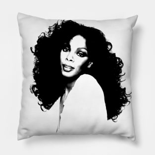 Donna Summer /// Vintage portrait Pillow