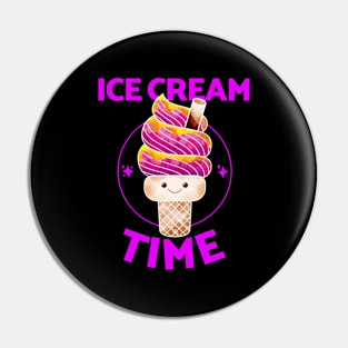 Ice Cream Time Pin