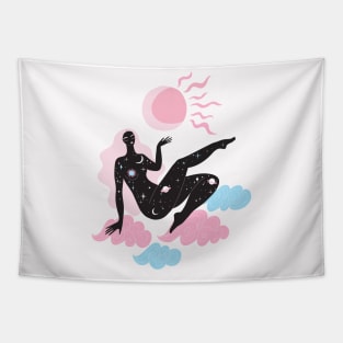 Sun and Moon Goddess Tapestry