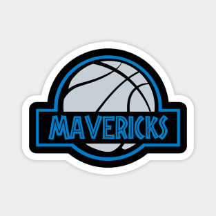 Jurassic Mavs Magnet