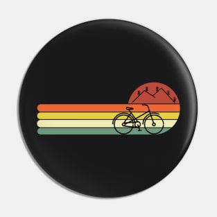 Cycling  Retro Style gift For Cyclist - Cycling dad Present Pin